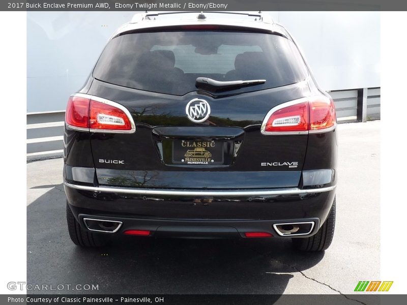 Ebony Twilight Metallic / Ebony/Ebony 2017 Buick Enclave Premium AWD