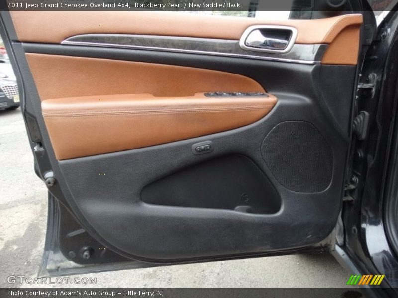 Blackberry Pearl / New Saddle/Black 2011 Jeep Grand Cherokee Overland 4x4