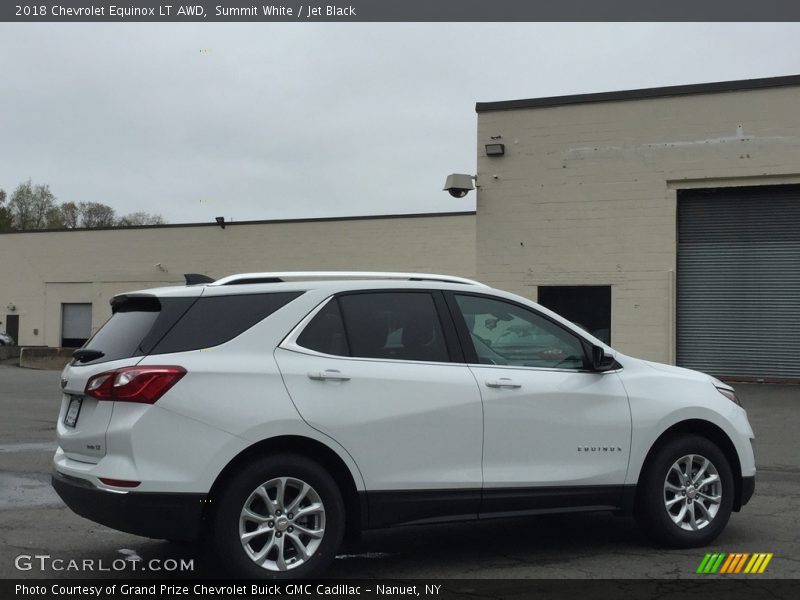 Summit White / Jet Black 2018 Chevrolet Equinox LT AWD