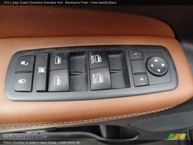 Blackberry Pearl / New Saddle/Black 2011 Jeep Grand Cherokee Overland 4x4