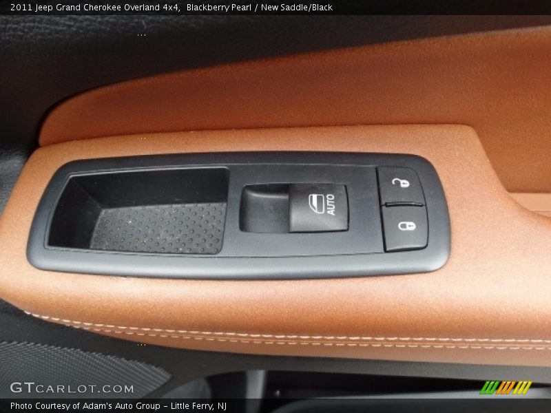 Blackberry Pearl / New Saddle/Black 2011 Jeep Grand Cherokee Overland 4x4