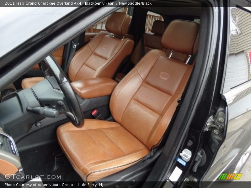 Front Seat of 2011 Grand Cherokee Overland 4x4
