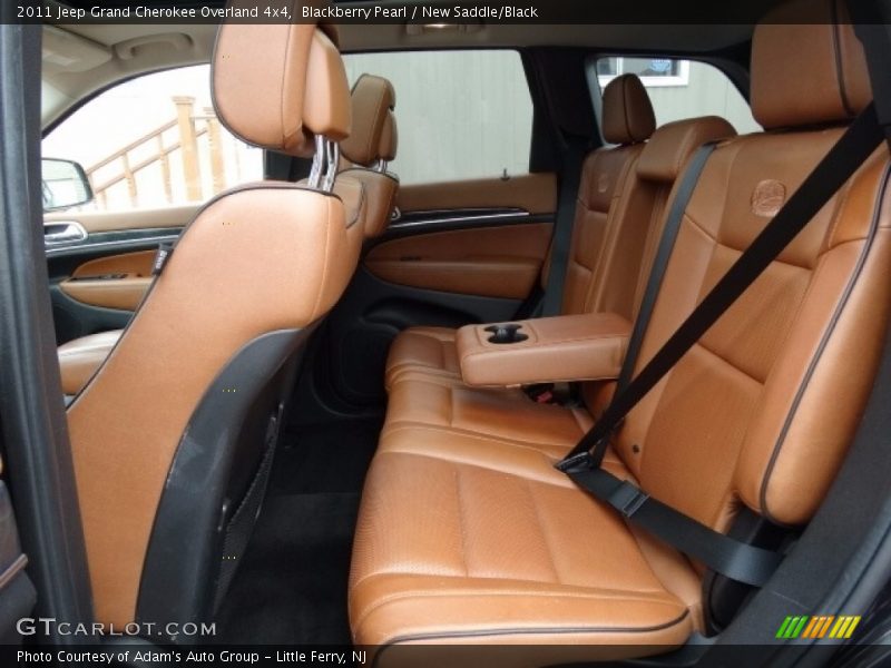 Rear Seat of 2011 Grand Cherokee Overland 4x4