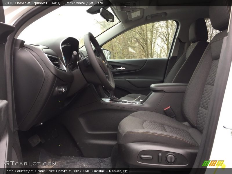 Summit White / Jet Black 2018 Chevrolet Equinox LT AWD