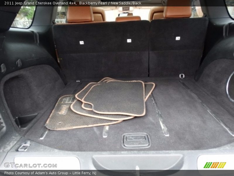 Blackberry Pearl / New Saddle/Black 2011 Jeep Grand Cherokee Overland 4x4
