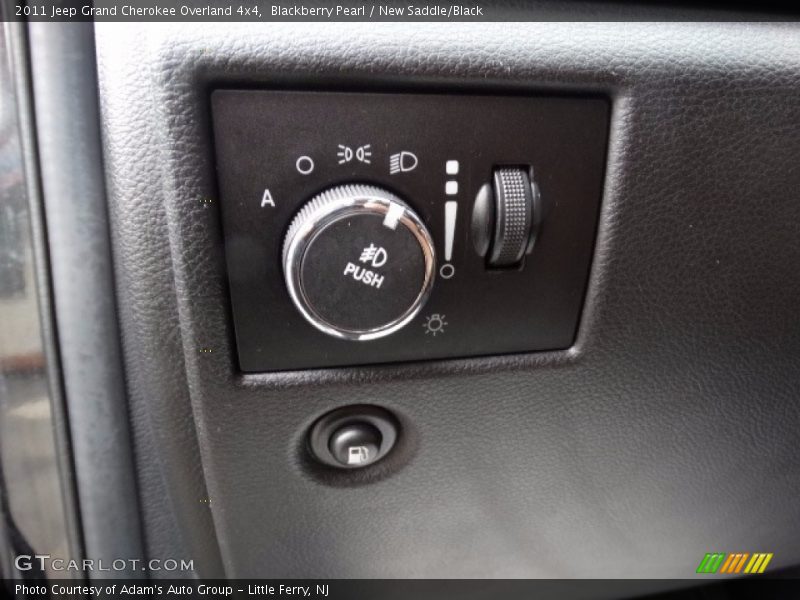 Blackberry Pearl / New Saddle/Black 2011 Jeep Grand Cherokee Overland 4x4