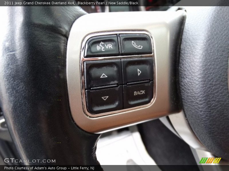 Blackberry Pearl / New Saddle/Black 2011 Jeep Grand Cherokee Overland 4x4