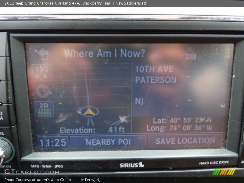 Blackberry Pearl / New Saddle/Black 2011 Jeep Grand Cherokee Overland 4x4