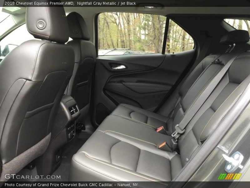Rear Seat of 2018 Equinox Premier AWD