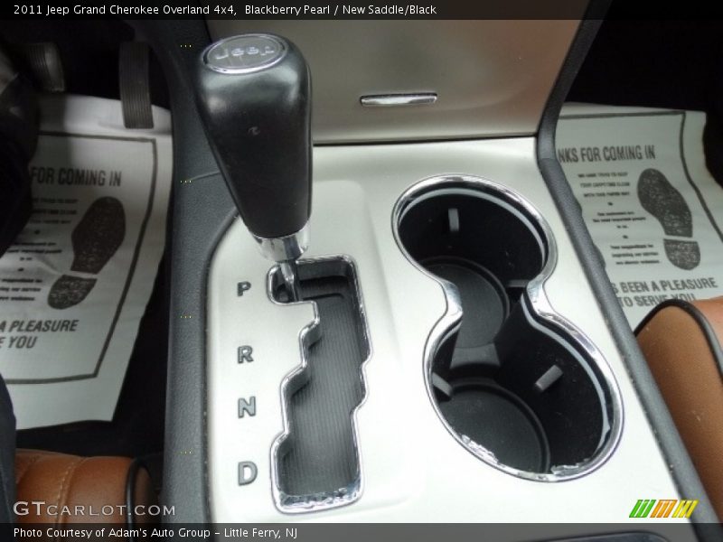 Blackberry Pearl / New Saddle/Black 2011 Jeep Grand Cherokee Overland 4x4
