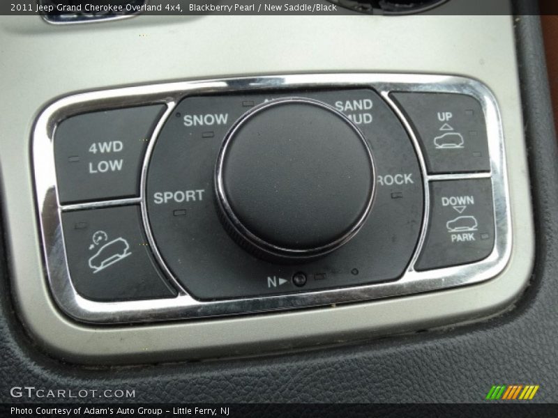 Blackberry Pearl / New Saddle/Black 2011 Jeep Grand Cherokee Overland 4x4