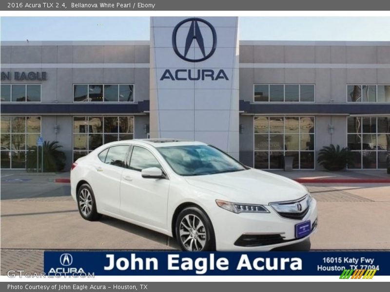 Bellanova White Pearl / Ebony 2016 Acura TLX 2.4