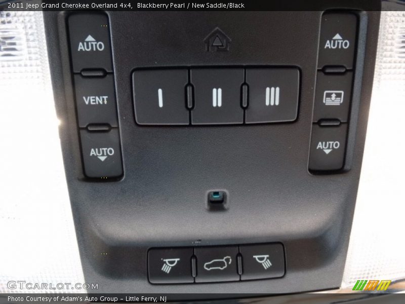 Blackberry Pearl / New Saddle/Black 2011 Jeep Grand Cherokee Overland 4x4