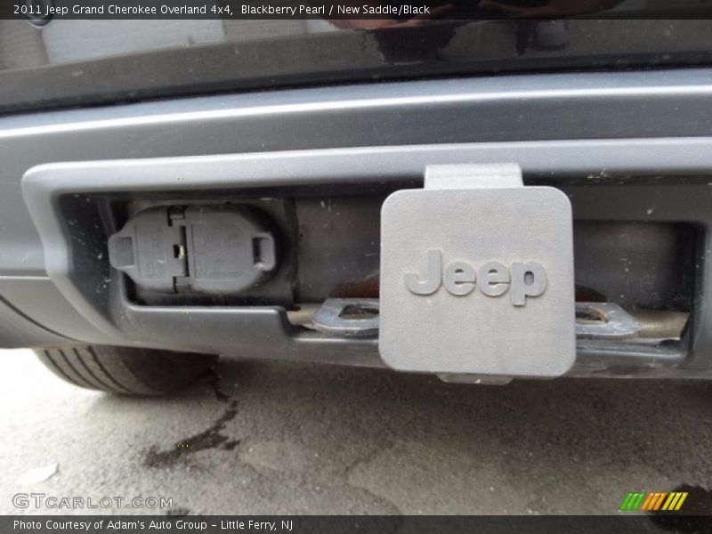 Blackberry Pearl / New Saddle/Black 2011 Jeep Grand Cherokee Overland 4x4