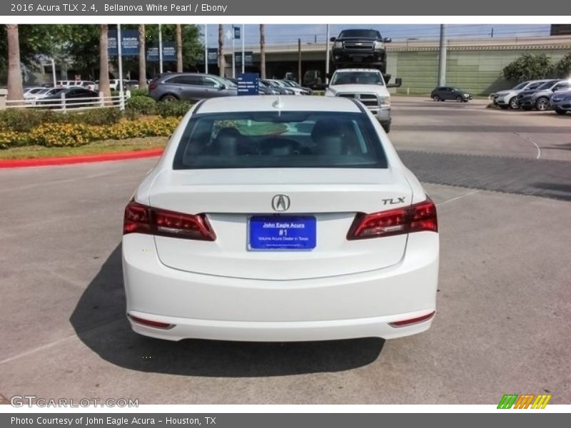 Bellanova White Pearl / Ebony 2016 Acura TLX 2.4
