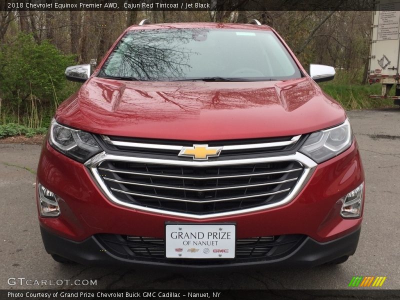 Cajun Red Tintcoat / Jet Black 2018 Chevrolet Equinox Premier AWD
