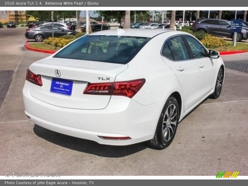 Bellanova White Pearl / Ebony 2016 Acura TLX 2.4