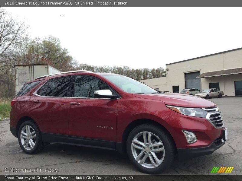 Cajun Red Tintcoat / Jet Black 2018 Chevrolet Equinox Premier AWD