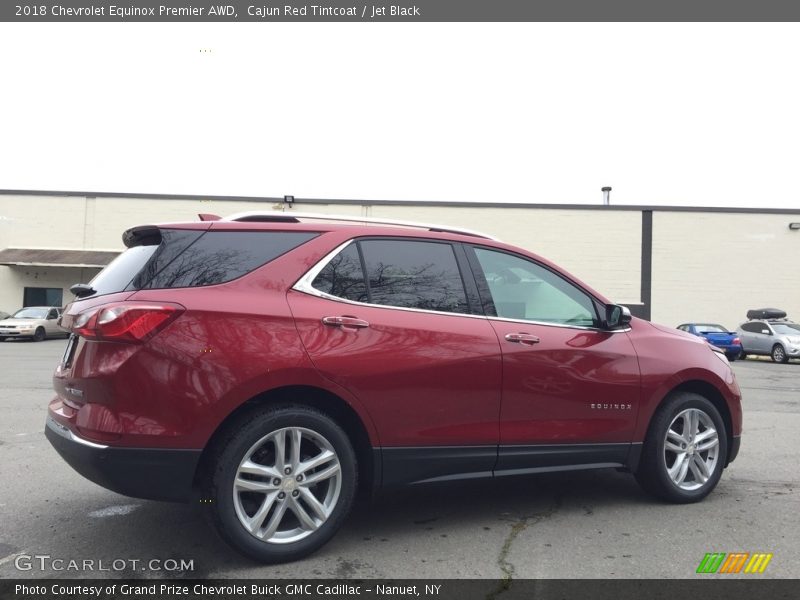 Cajun Red Tintcoat / Jet Black 2018 Chevrolet Equinox Premier AWD