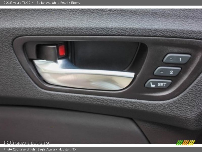 Bellanova White Pearl / Ebony 2016 Acura TLX 2.4