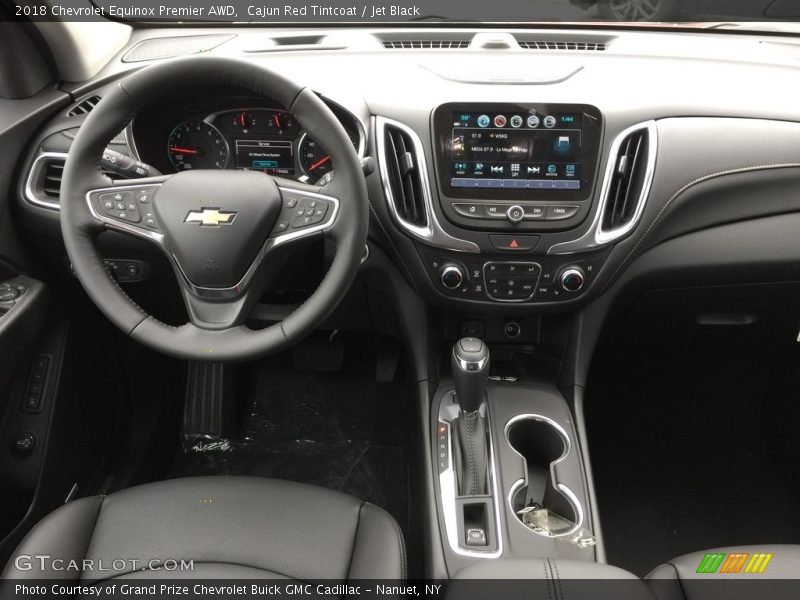 Dashboard of 2018 Equinox Premier AWD