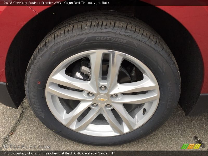 Cajun Red Tintcoat / Jet Black 2018 Chevrolet Equinox Premier AWD