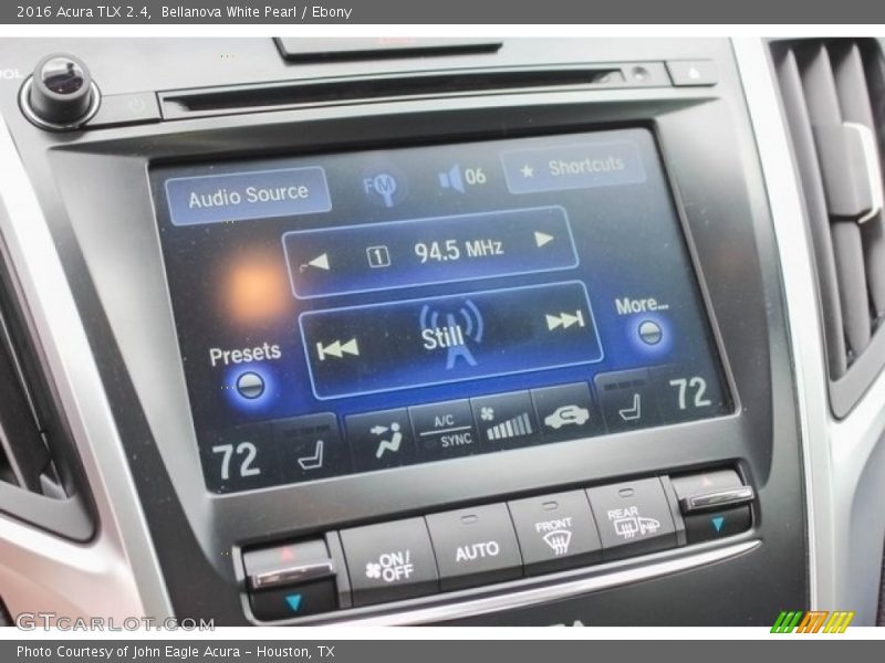 Bellanova White Pearl / Ebony 2016 Acura TLX 2.4
