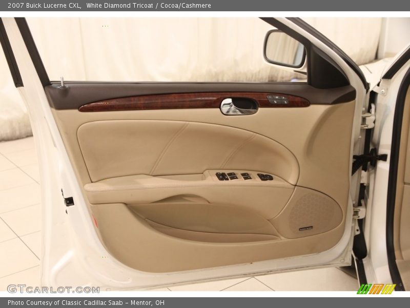 White Diamond Tricoat / Cocoa/Cashmere 2007 Buick Lucerne CXL