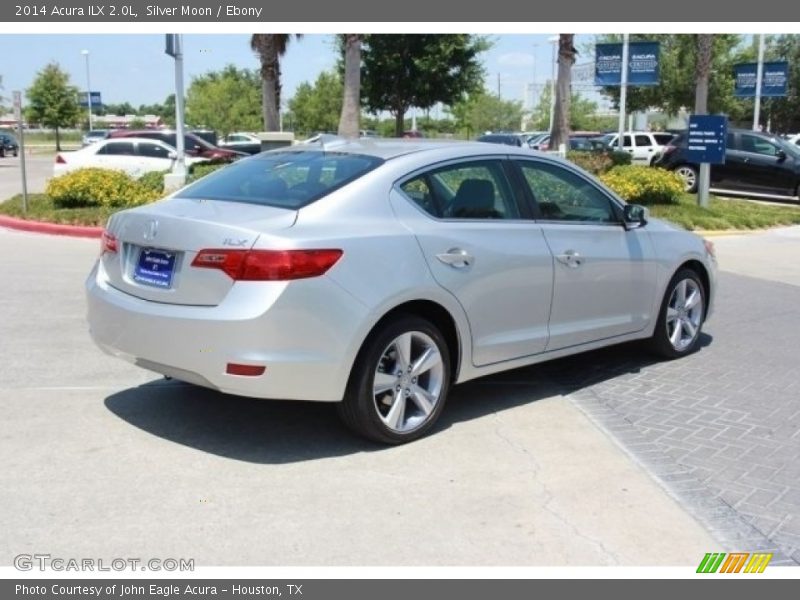 Silver Moon / Ebony 2014 Acura ILX 2.0L