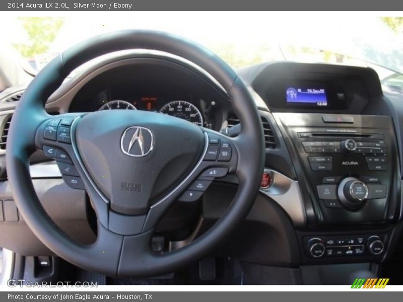 Silver Moon / Ebony 2014 Acura ILX 2.0L