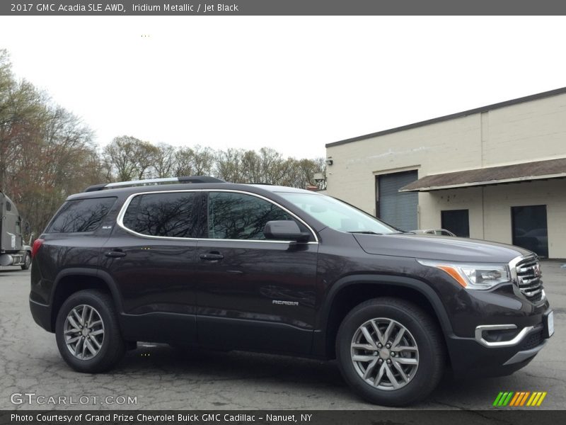 Iridium Metallic / Jet Black 2017 GMC Acadia SLE AWD