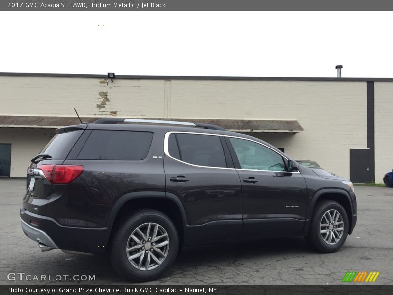 Iridium Metallic / Jet Black 2017 GMC Acadia SLE AWD