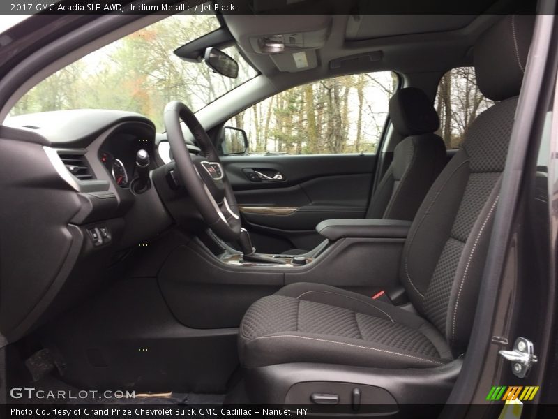 Iridium Metallic / Jet Black 2017 GMC Acadia SLE AWD