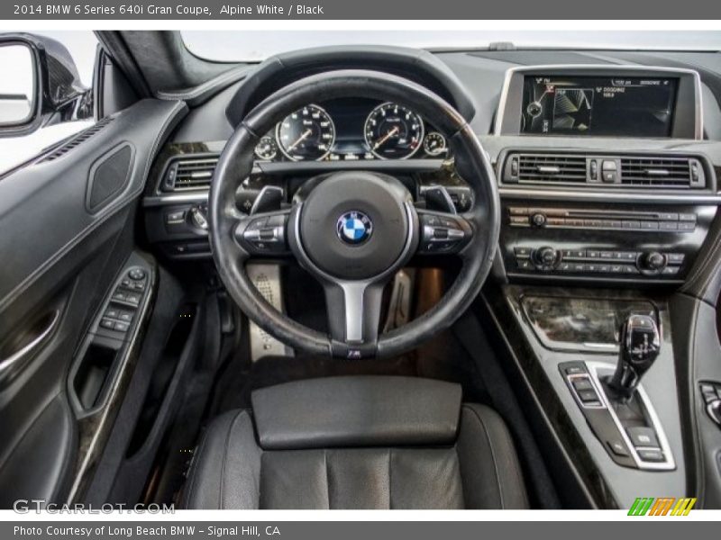 Alpine White / Black 2014 BMW 6 Series 640i Gran Coupe