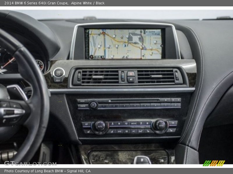 Alpine White / Black 2014 BMW 6 Series 640i Gran Coupe