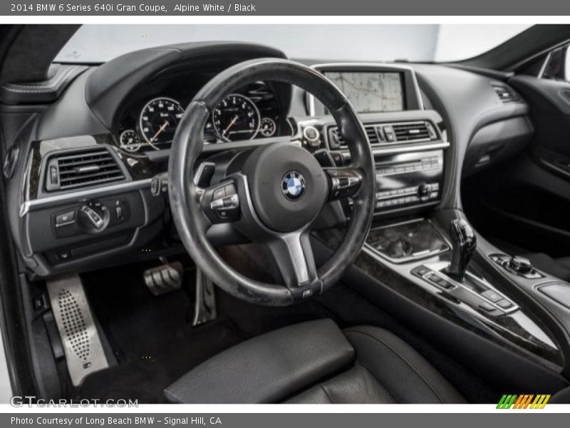 Alpine White / Black 2014 BMW 6 Series 640i Gran Coupe