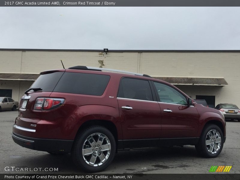 Crimson Red Tintcoat / Ebony 2017 GMC Acadia Limited AWD
