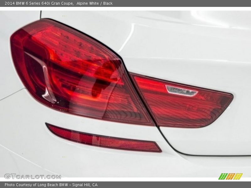 Alpine White / Black 2014 BMW 6 Series 640i Gran Coupe