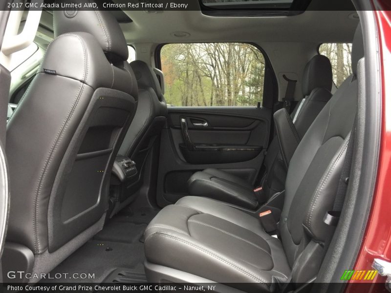 Crimson Red Tintcoat / Ebony 2017 GMC Acadia Limited AWD
