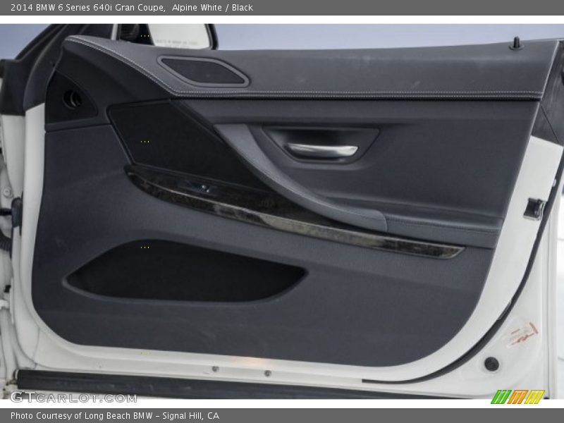 Alpine White / Black 2014 BMW 6 Series 640i Gran Coupe