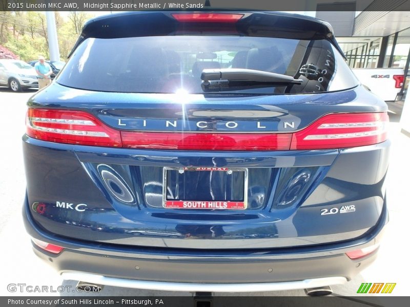 Midnight Sapphire Metallic / White Sands 2015 Lincoln MKC AWD