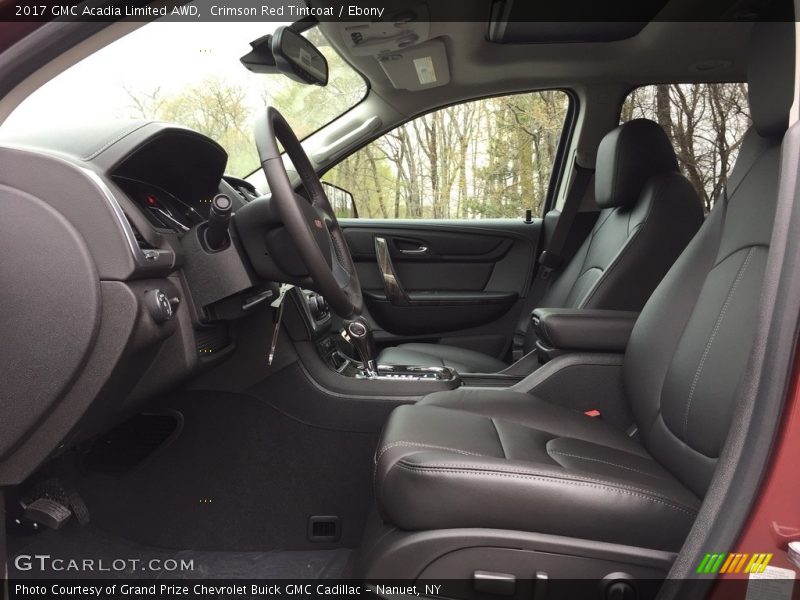 Crimson Red Tintcoat / Ebony 2017 GMC Acadia Limited AWD