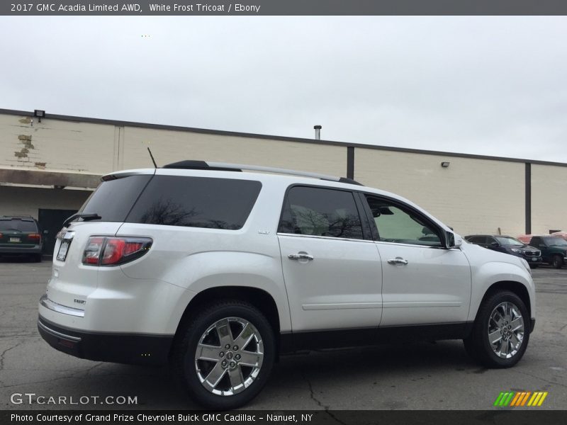 White Frost Tricoat / Ebony 2017 GMC Acadia Limited AWD