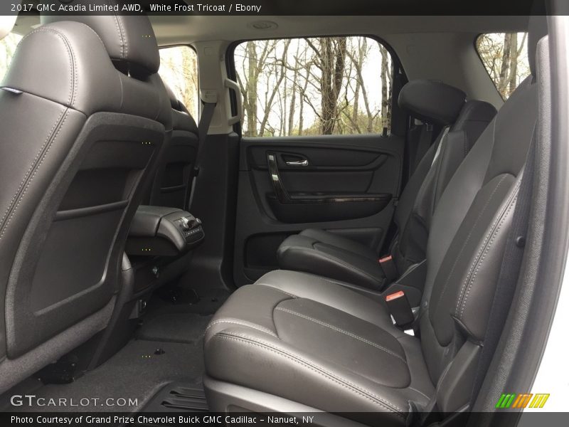 White Frost Tricoat / Ebony 2017 GMC Acadia Limited AWD