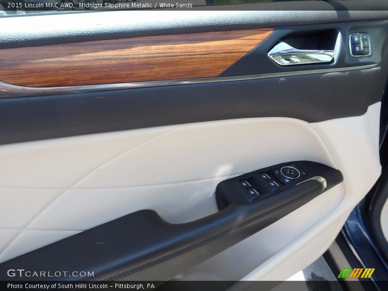 Midnight Sapphire Metallic / White Sands 2015 Lincoln MKC AWD