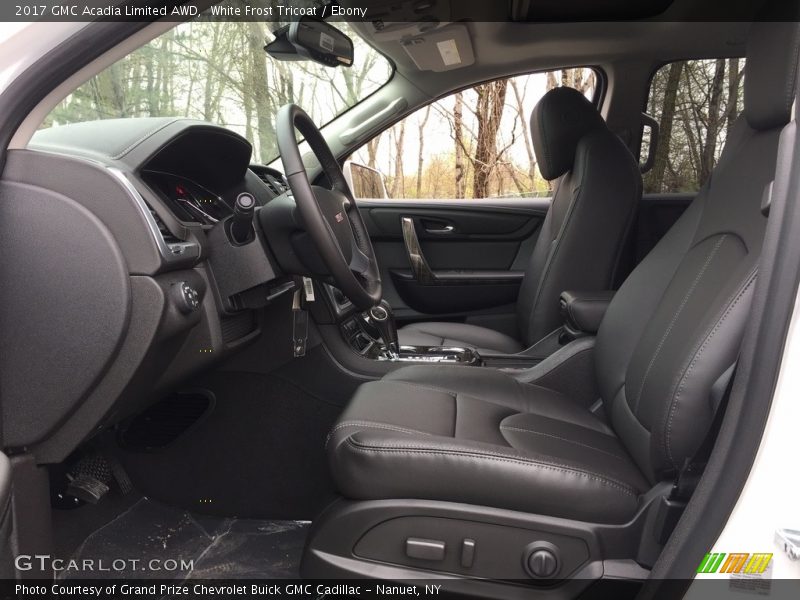 White Frost Tricoat / Ebony 2017 GMC Acadia Limited AWD