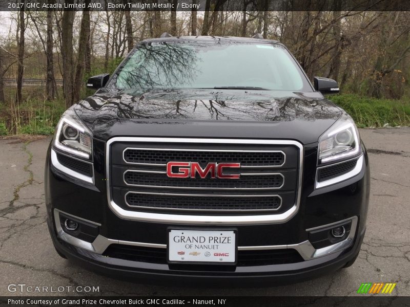Ebony Twilight Metallic / Ebony 2017 GMC Acadia Limited AWD