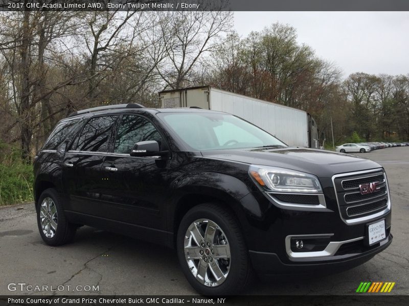 Ebony Twilight Metallic / Ebony 2017 GMC Acadia Limited AWD