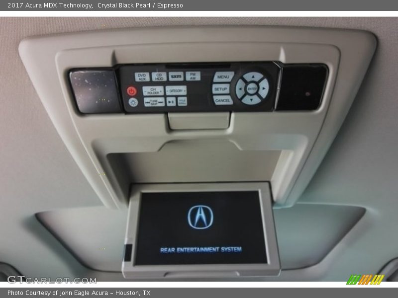 Entertainment System of 2017 MDX Technology