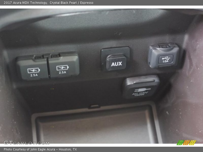 Crystal Black Pearl / Espresso 2017 Acura MDX Technology